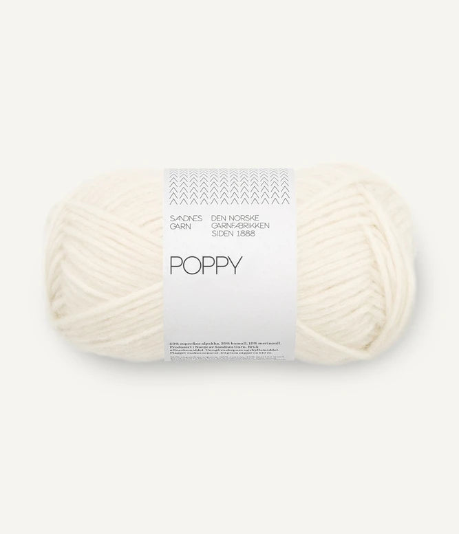 Poppy Hvit Nm 2,2