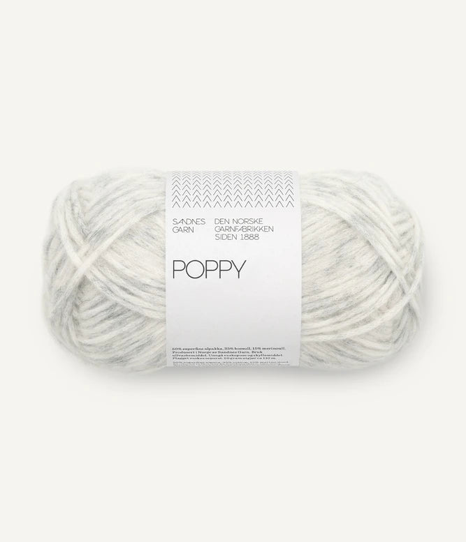 Poppy Lys Gråmelert Nm 2,2