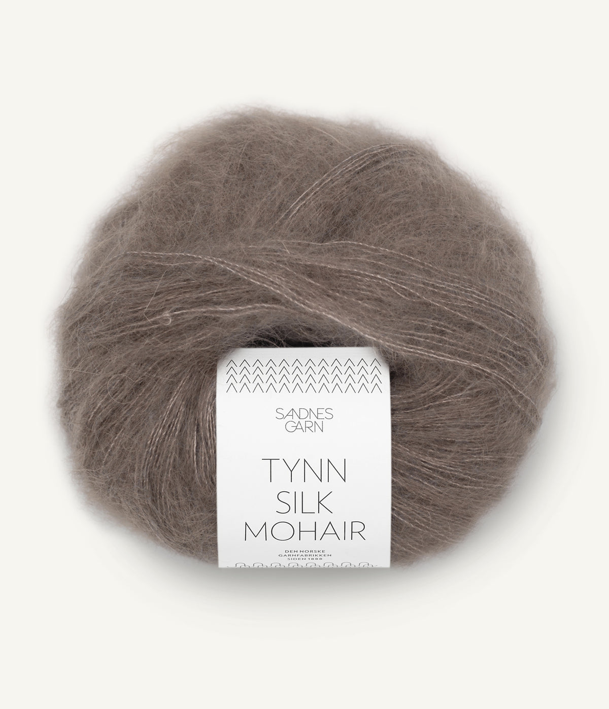 Tynn Silk Mohair Eikenøtt