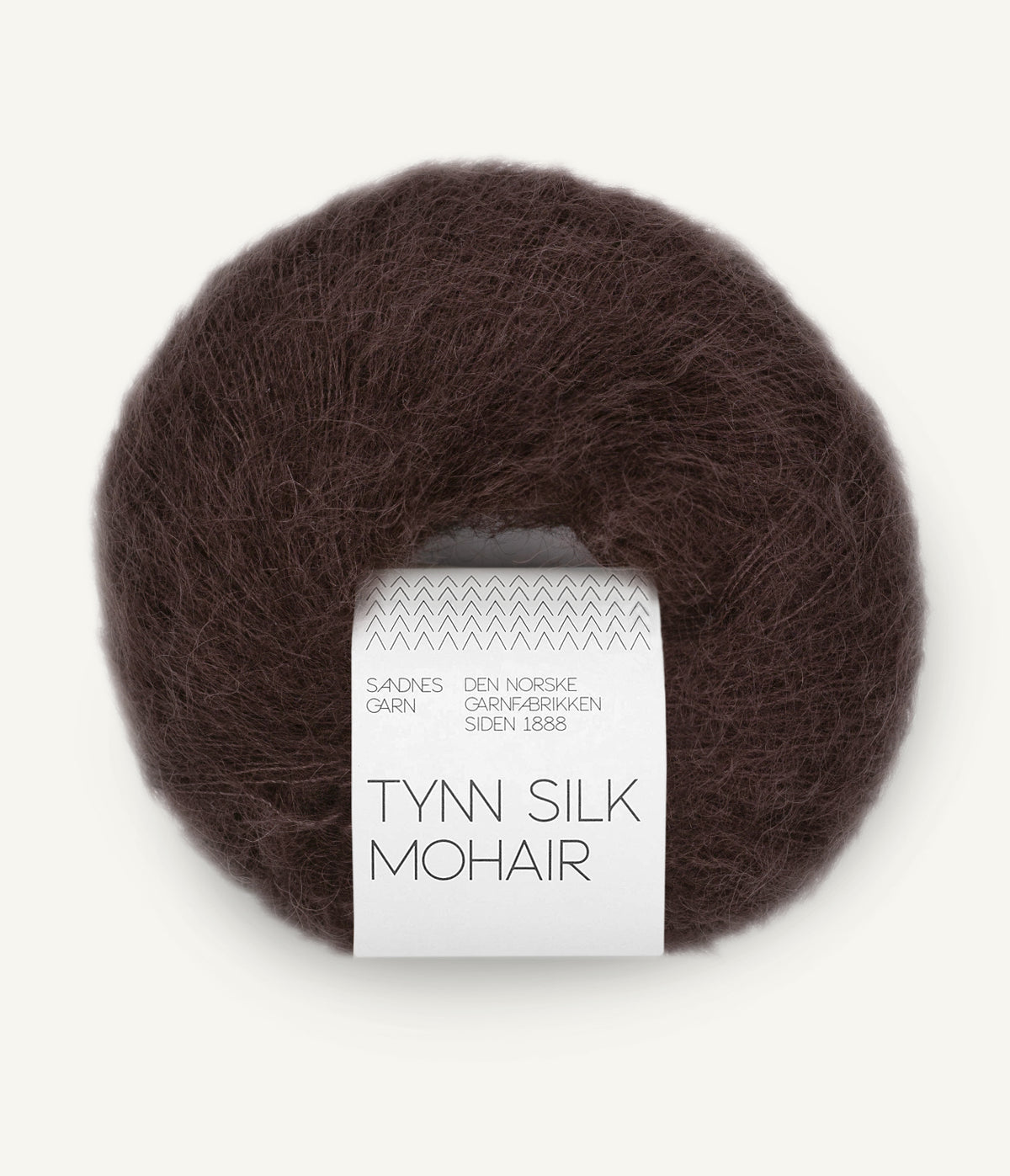Tynn Silk Mohair Chocolate Plum