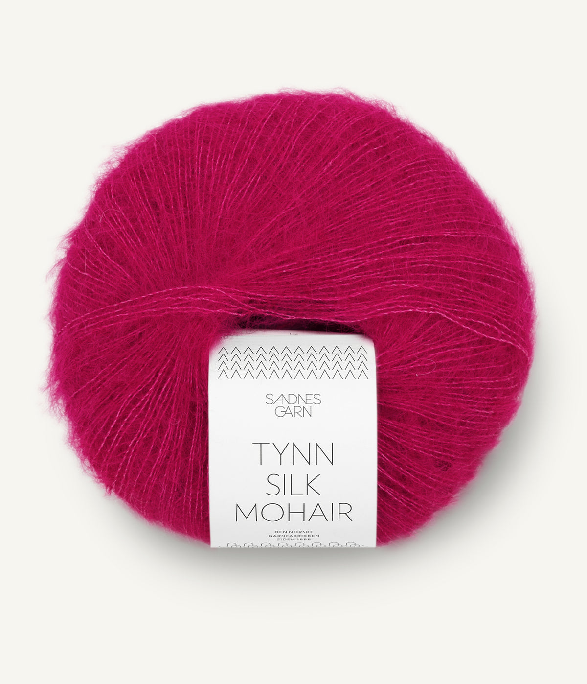 Tynn Silk Mohair Jazzy Pink
