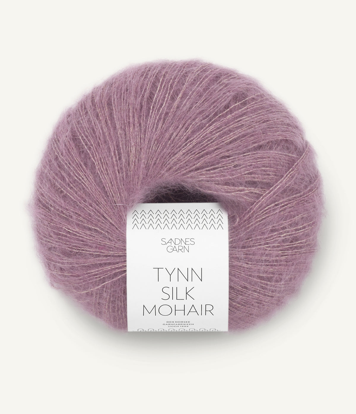 Tynn Silk Mohair Rosa Lavendel
