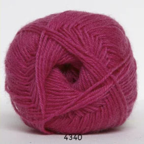 Hjerte Sock 4 farvenummer 4340