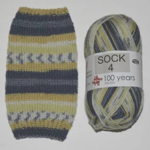 Hjerte Sock 4 farvenummer 5028