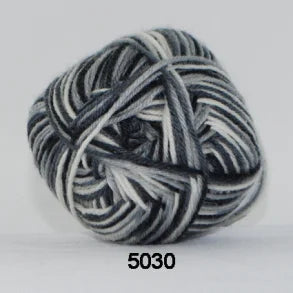 Hjerte Sock 4 farvenummer 5030
