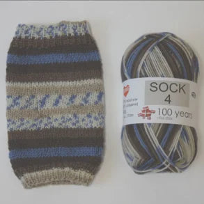 Hjerte Sock 4 farvenummer 5037