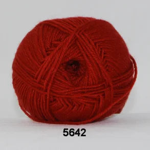 Hjerte Sock 4 farvenummer 5642