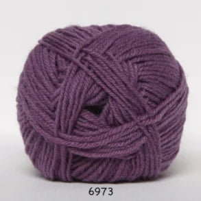 Hjerte Sock 4 farvenummer 6973