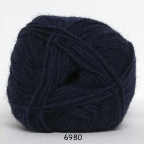 Hjerte Sock 4 farvenummer 6980