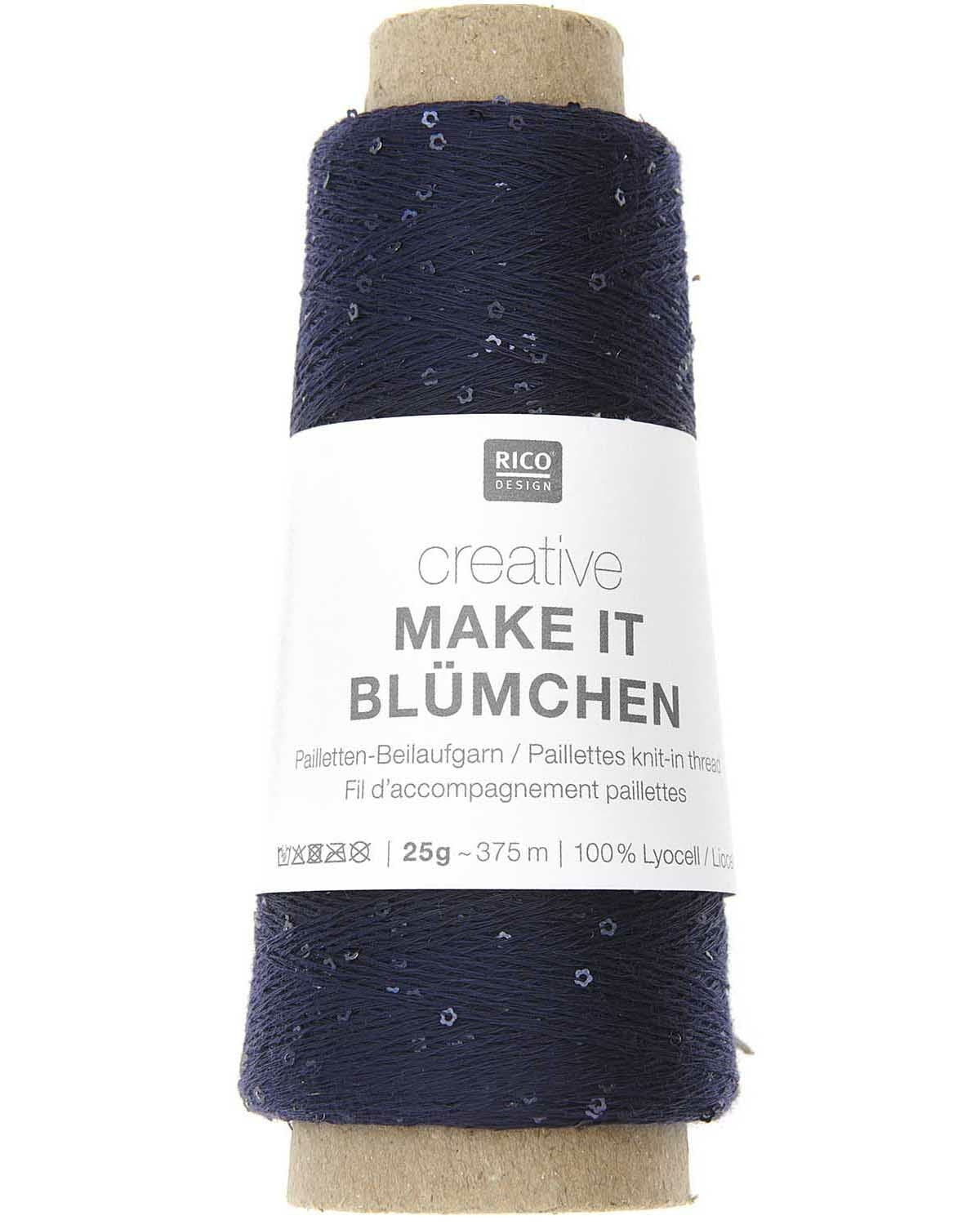 Creative Make It Blümchen navy blue
