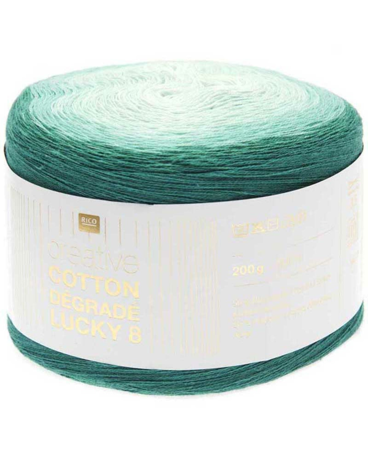 Crea Cott Dégradé 8 turquoise