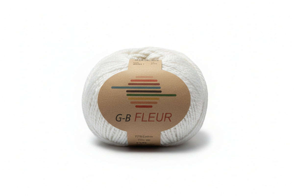 Fleur hvid farvenr 1