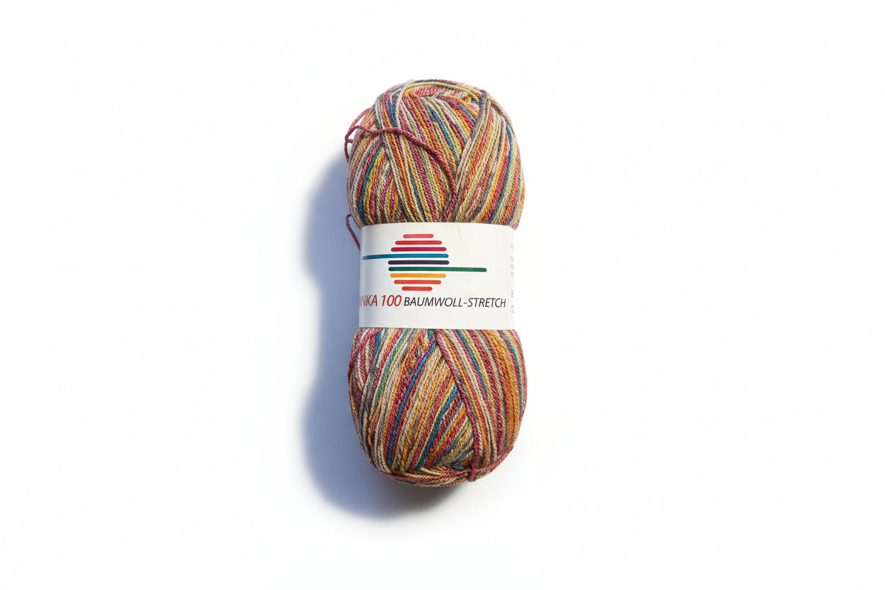 Inka 100 BWS - Stretch Flerfarvet (meleret)
