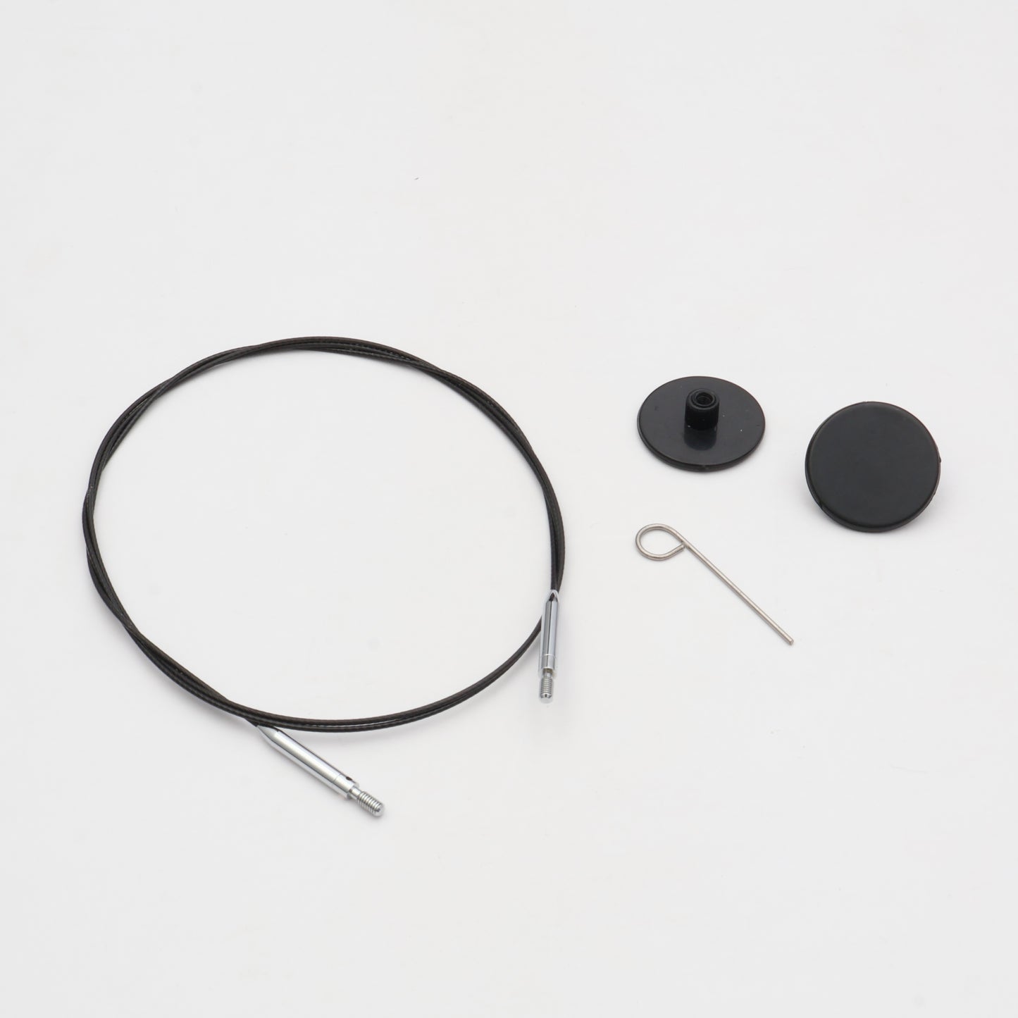 KNITPRO THIN & FLEX SORT SWIVEL KABEL 100CM 10595