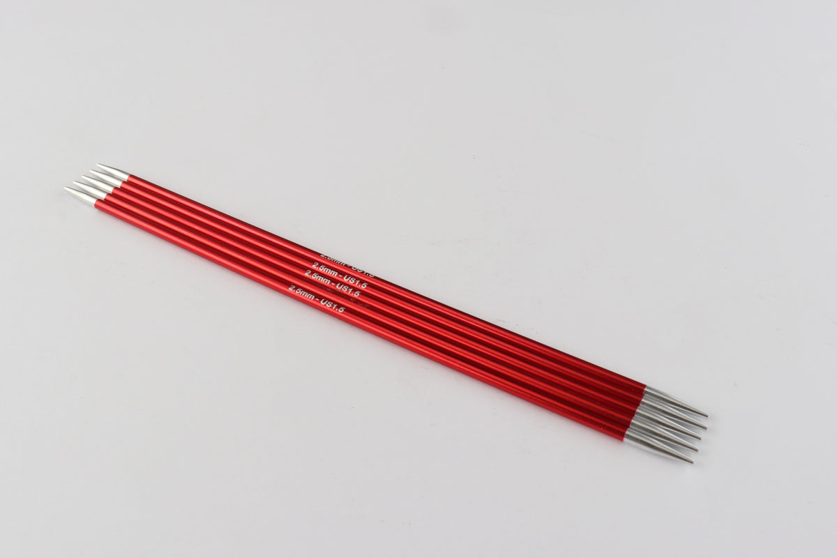 KNITPRO ZING STRØMPEPINDE 20 CM 2.50 47033
