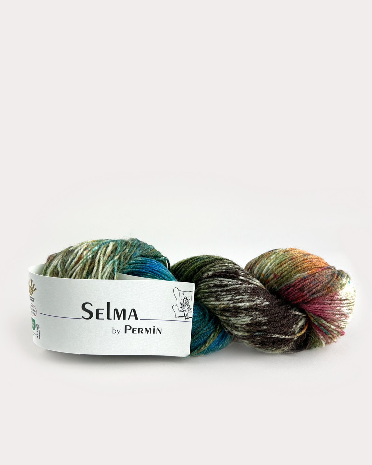 Selma Grøn/rosa/turkis