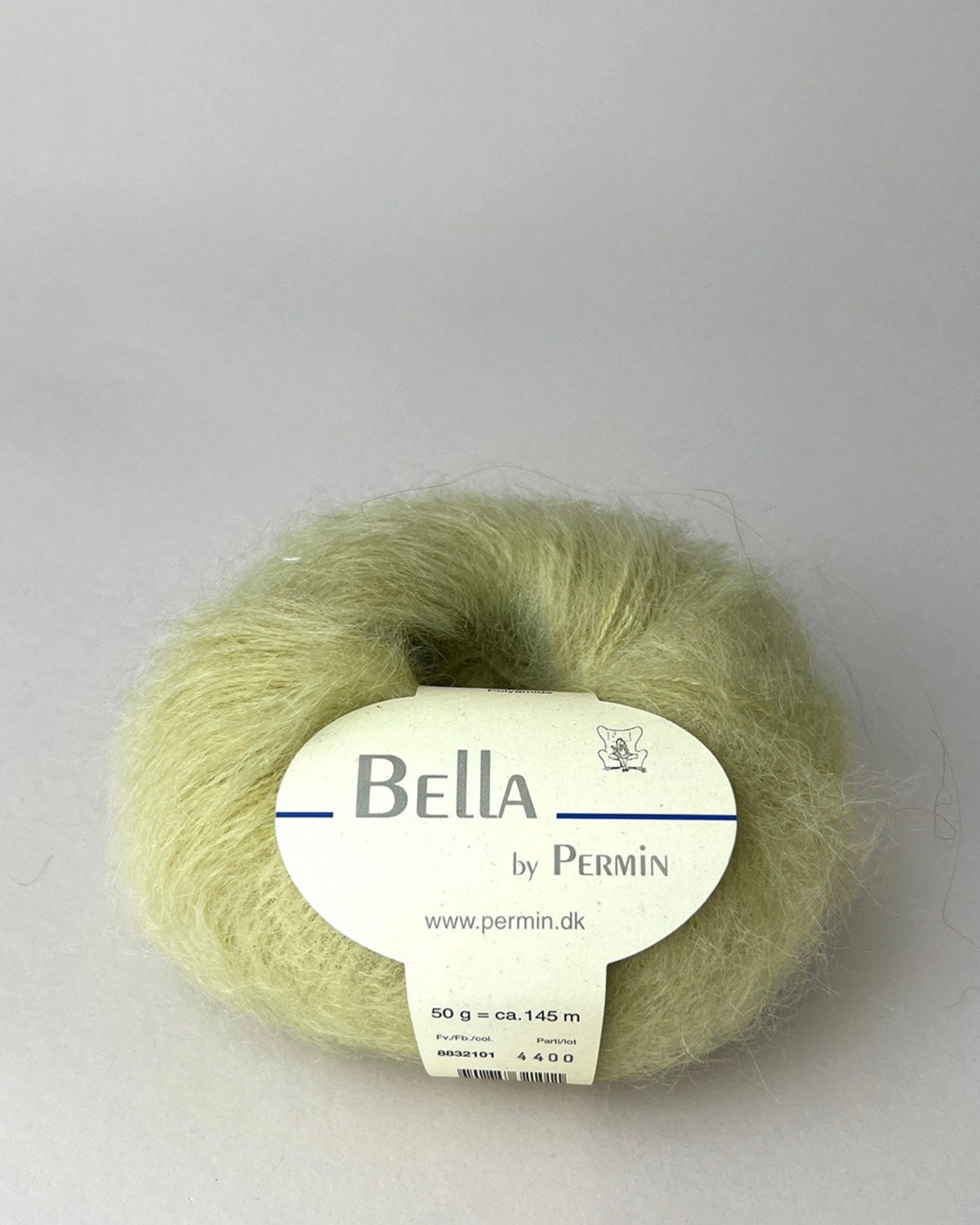 Bella mohair Smørblomst