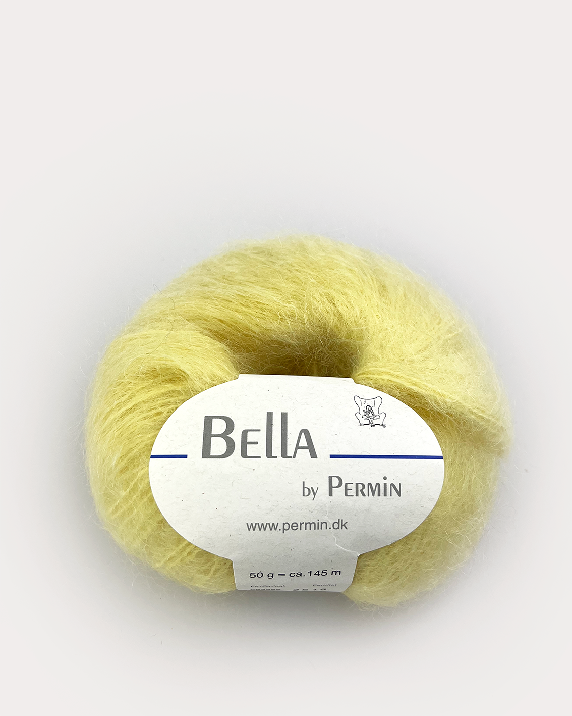 Bella mohair Lysegul