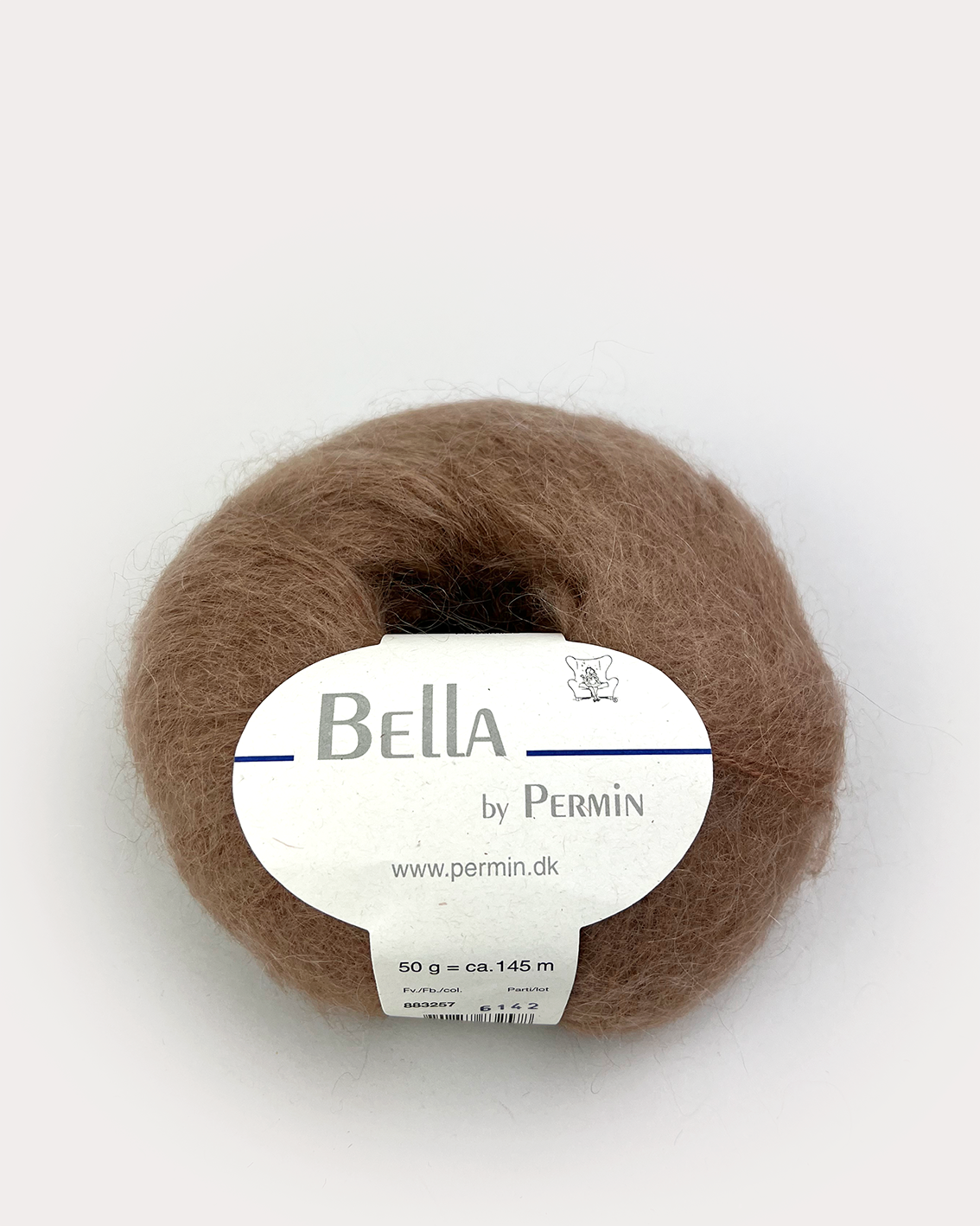 Bella mohair Kamel