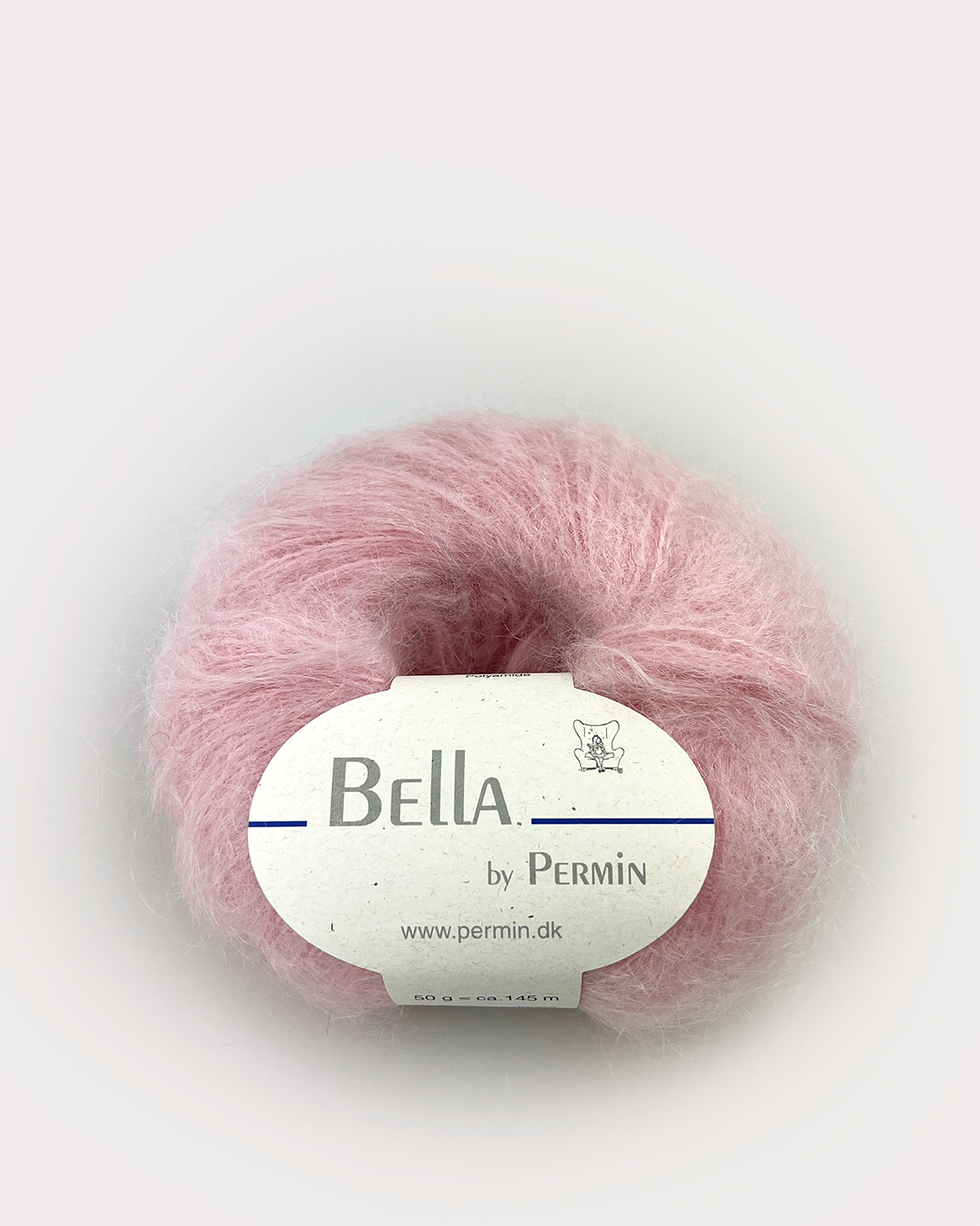 Bella mohair Sart rosa