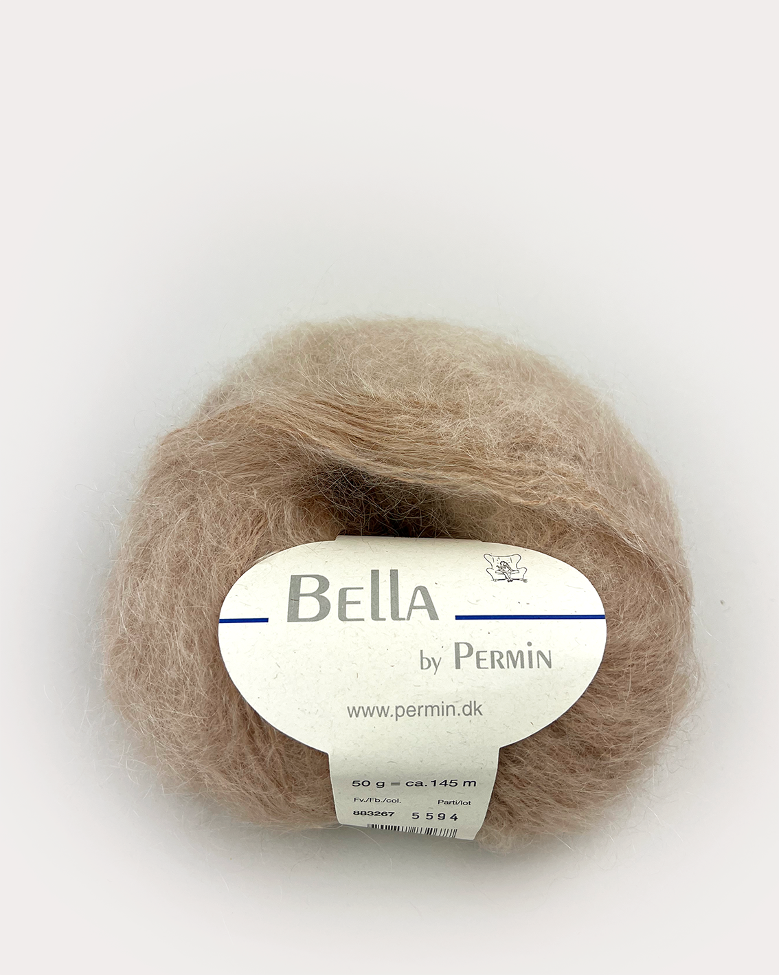 Bella mohair Lys camel