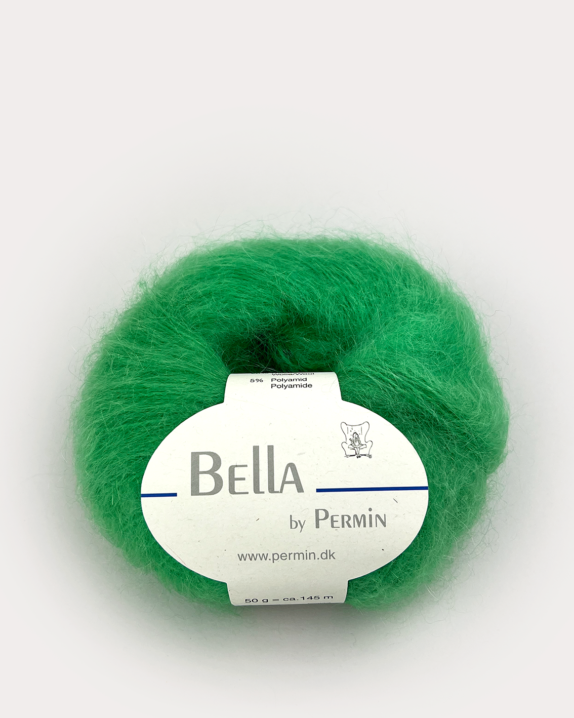 Bella mohair Sportgrøn