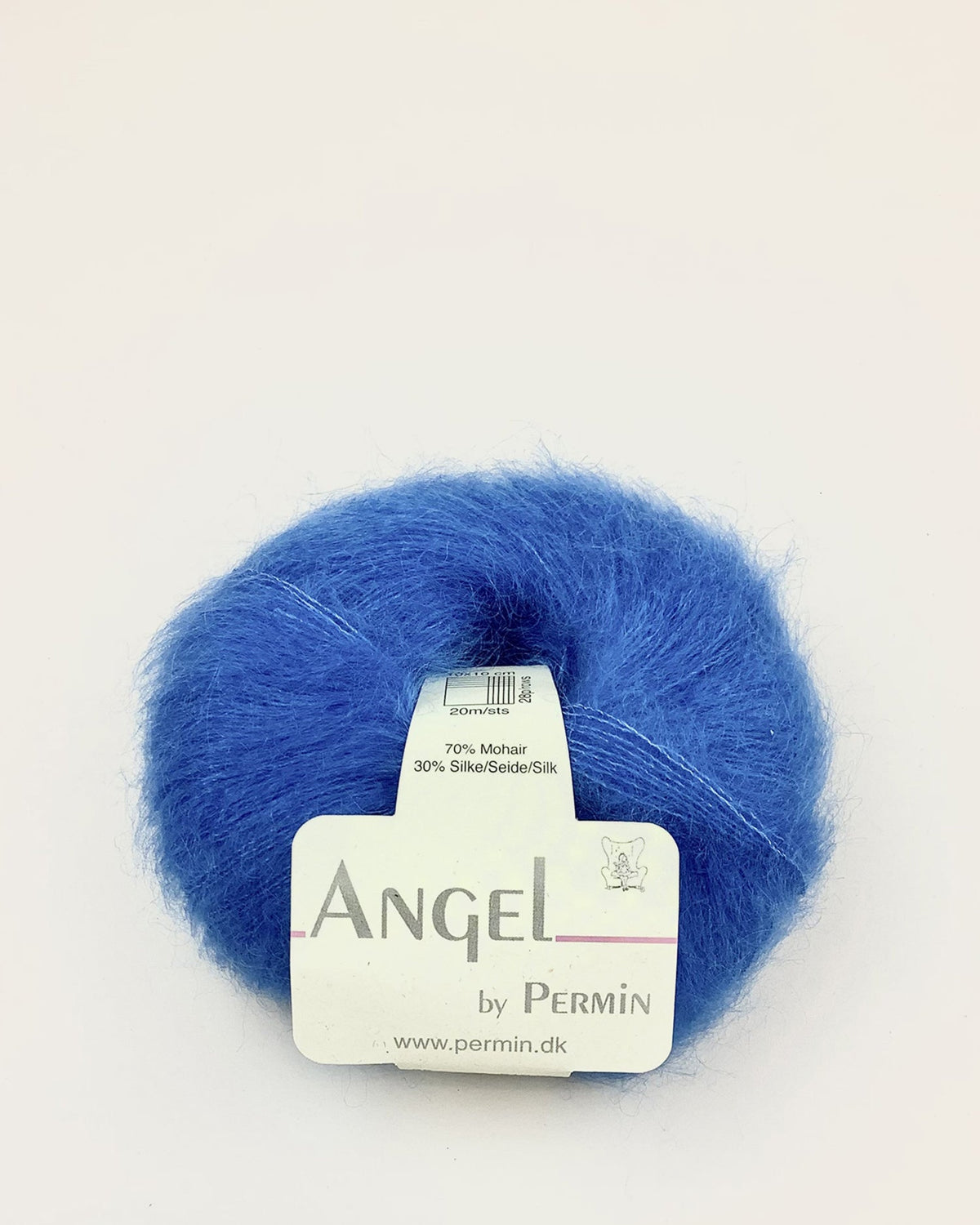 Angel mohair Ibiza blue