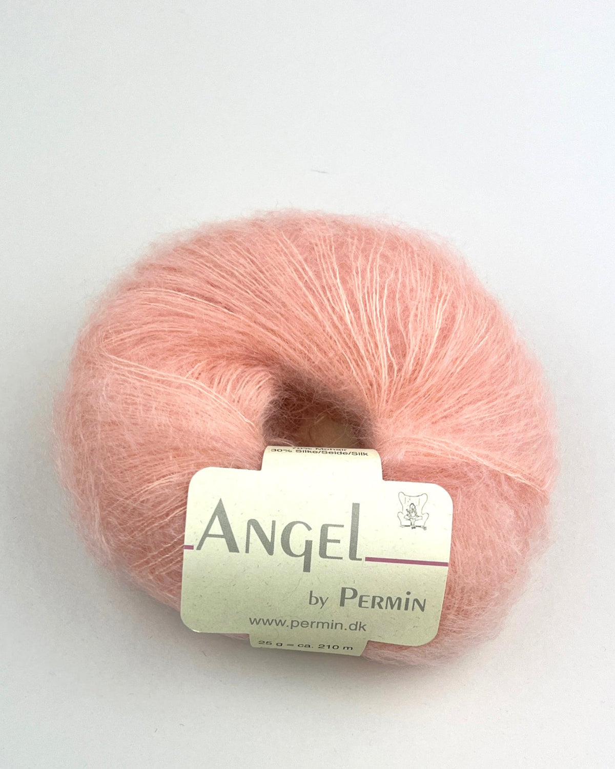 Angel mohair Flamingo