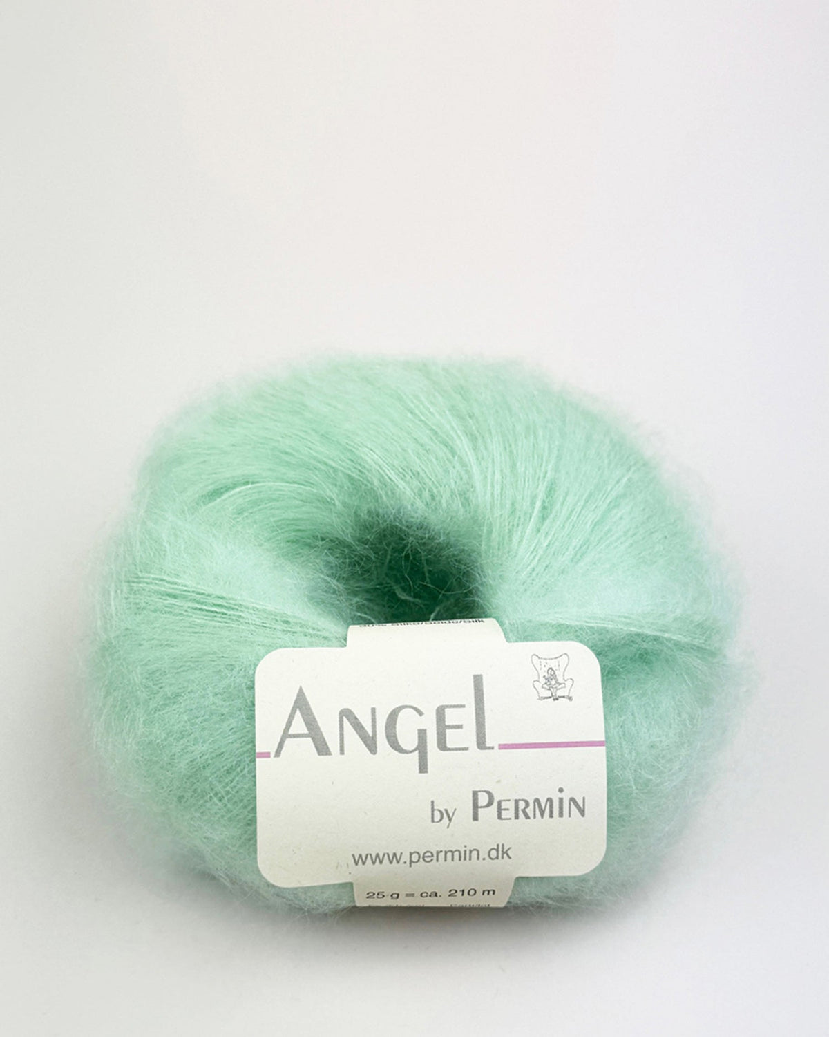 Angel mohair Mint sorbet