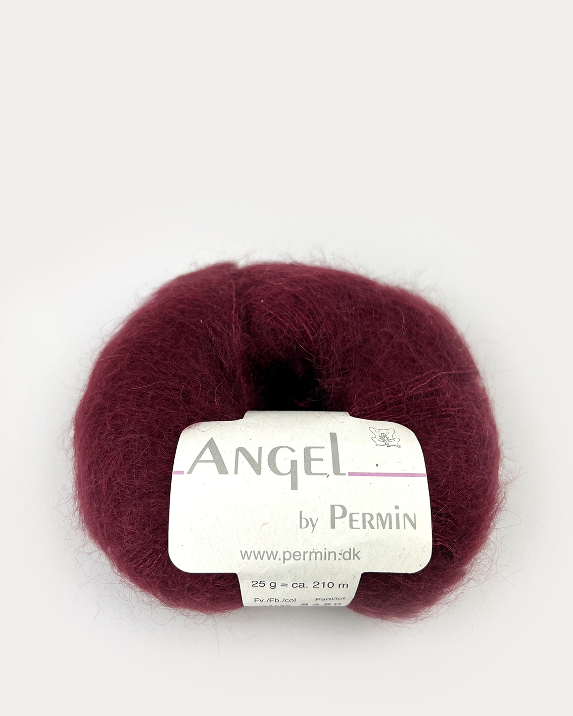 Angel mohair Vinrød
