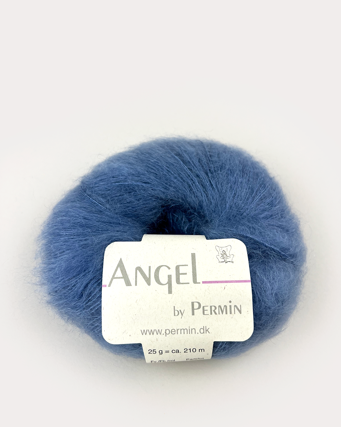 Angel mohair Jeans blå