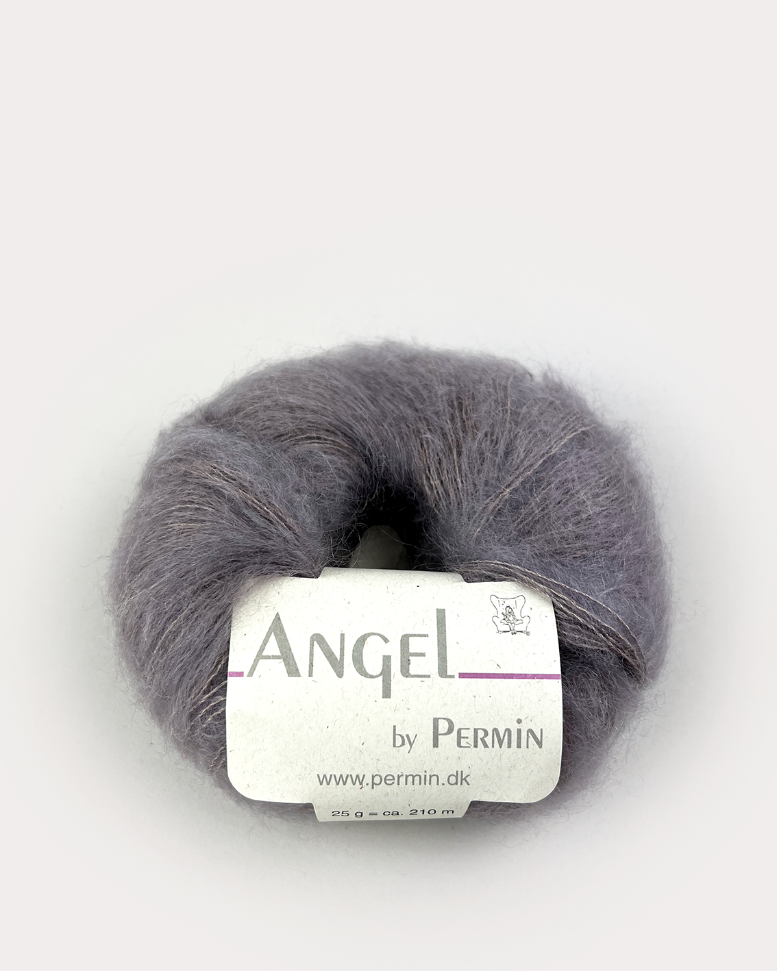 Angel mohair Mauve