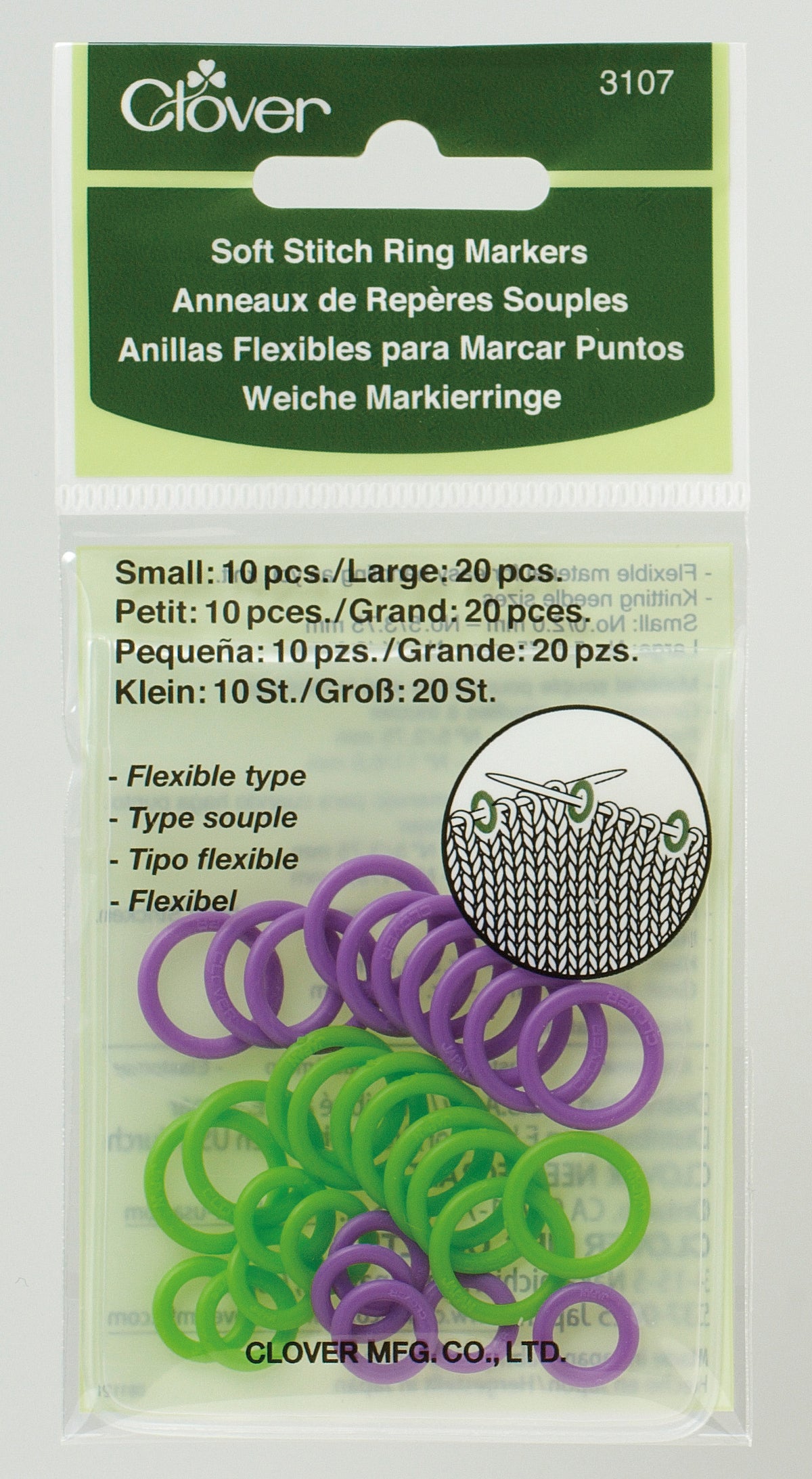 CLOVER MARKERINGS RINGE BLØDE (30) 3107