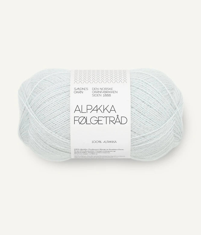 Alpakka Følgetråd Arctic Ice 5811