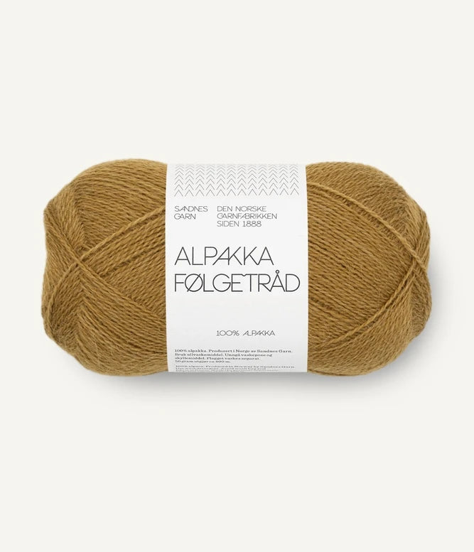 Alpakka Følgetråd Vintage Gold 2152