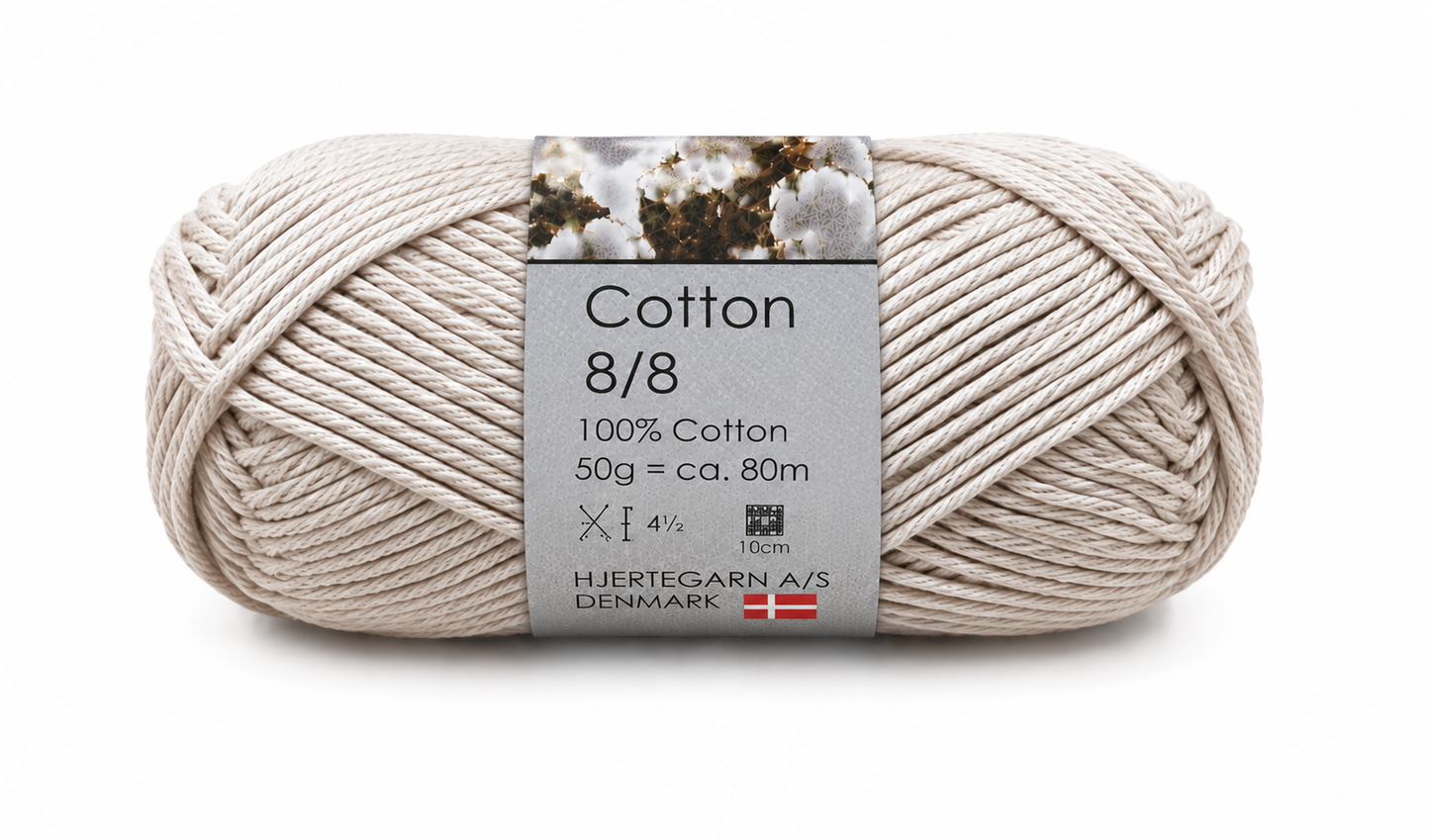 Cotton 8-8 - Farve nummer 2122