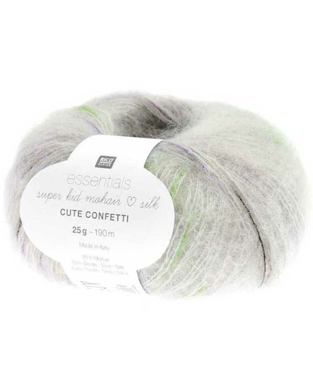 Essentials Super Kid Mohair Loves Silk Glamorous Glitter, fresh