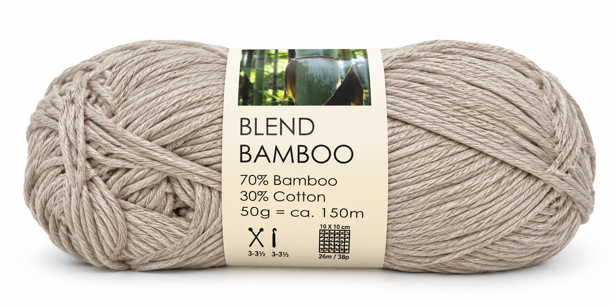 Hjertegarn Blend Bamboo farvenr 4950