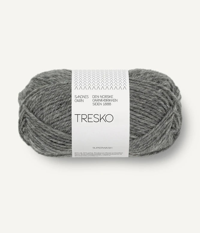 Tresko 3-Tr Lys Grå Melang 1042