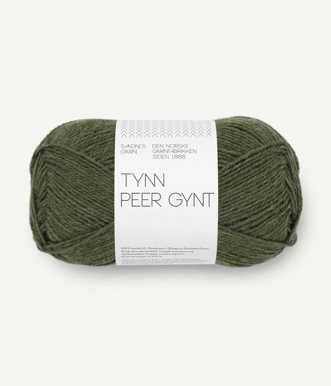 Tynn Peer Gynt Moss Green Melange 9572