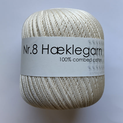 Hæklegarn nr 8