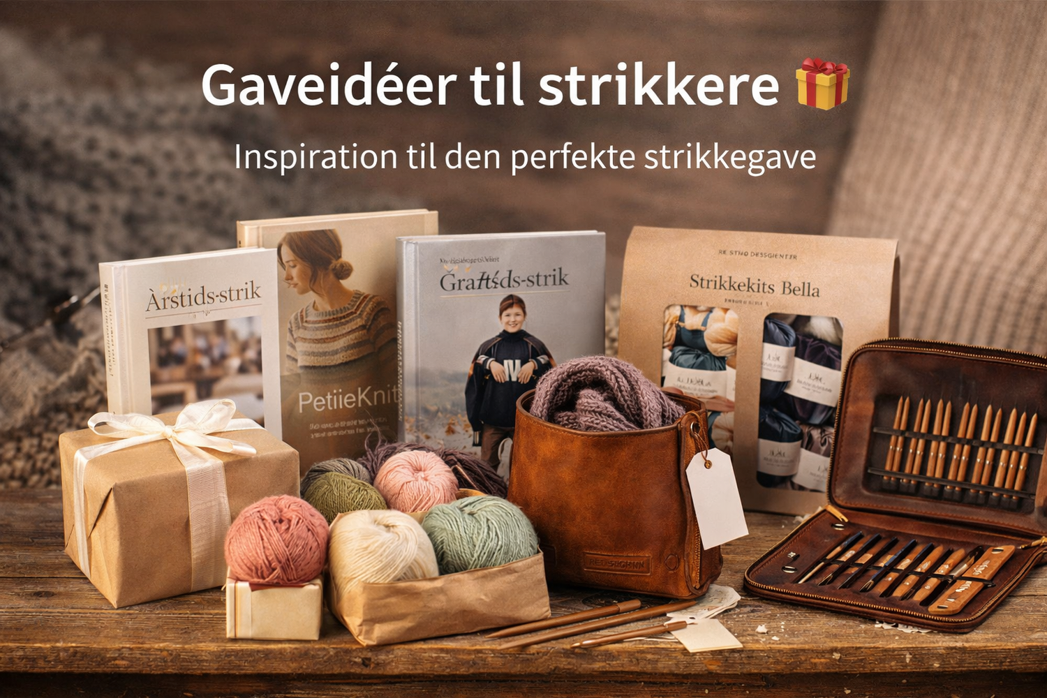 Gaveidéer til strikkere