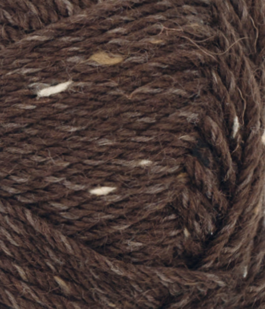 Peer Gynt Mørk brun m/ Natur Tweed Nm 7,4/4