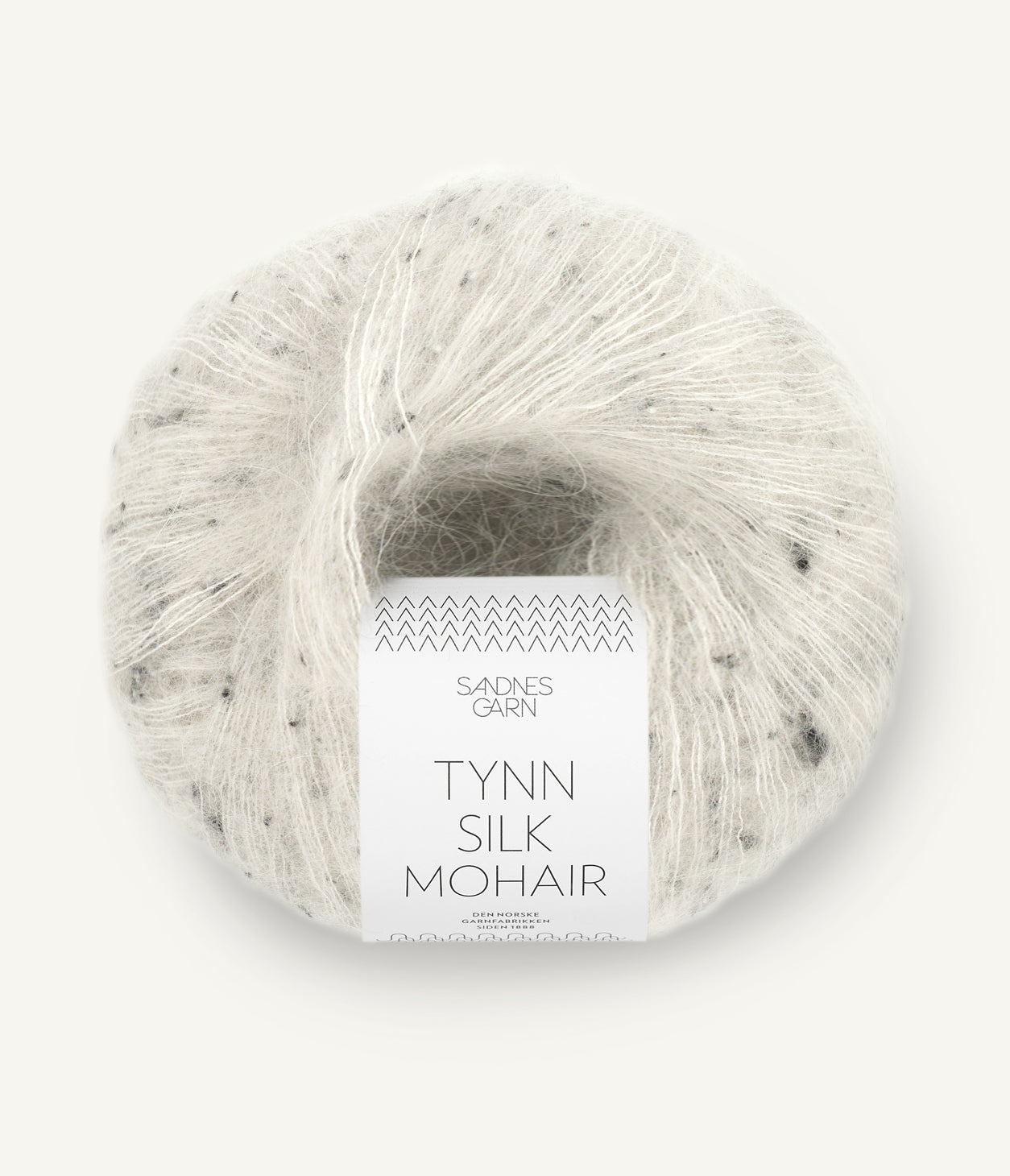 Tynn Silk Mohair Salt'n Pepper Tweed