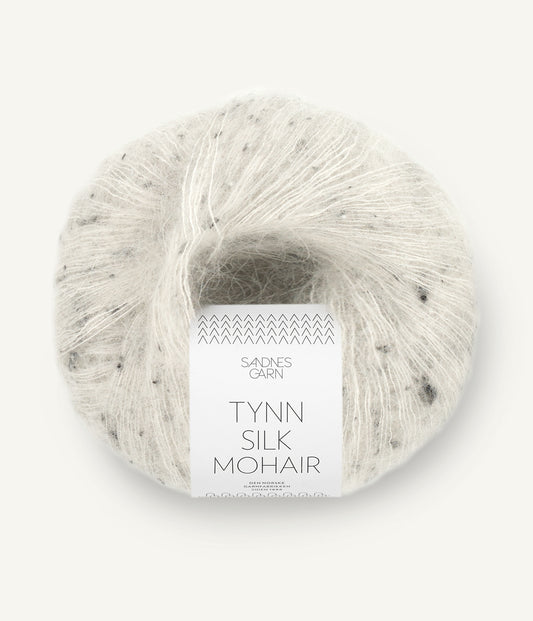 Tynn Silk Mohair Salt'n Pepper Tweed