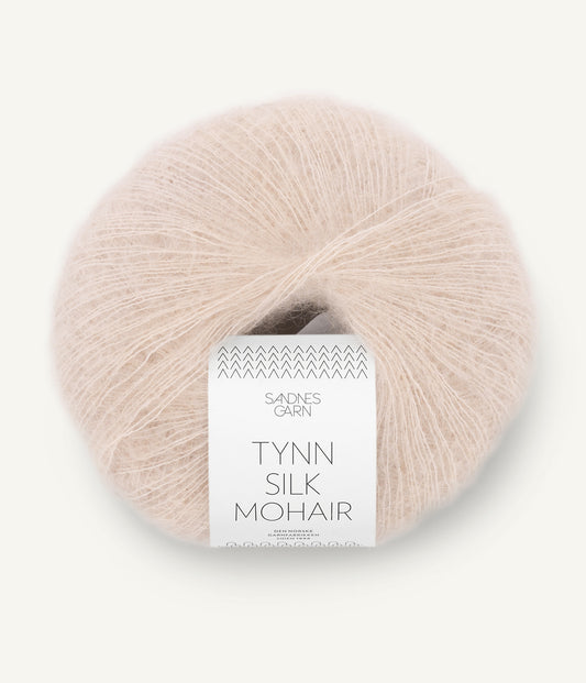 Tynn Silk Mohair Marsipan