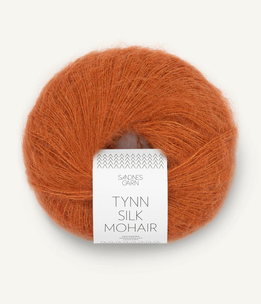 Tynn Silk Mohair Cognac