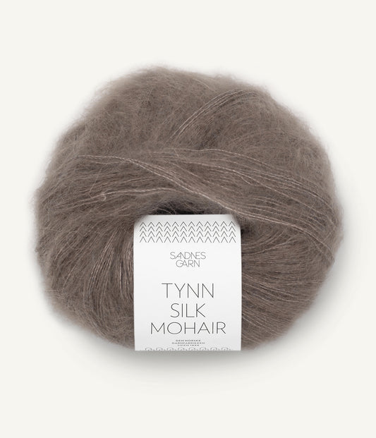 Tynn Silk Mohair Eikenøtt