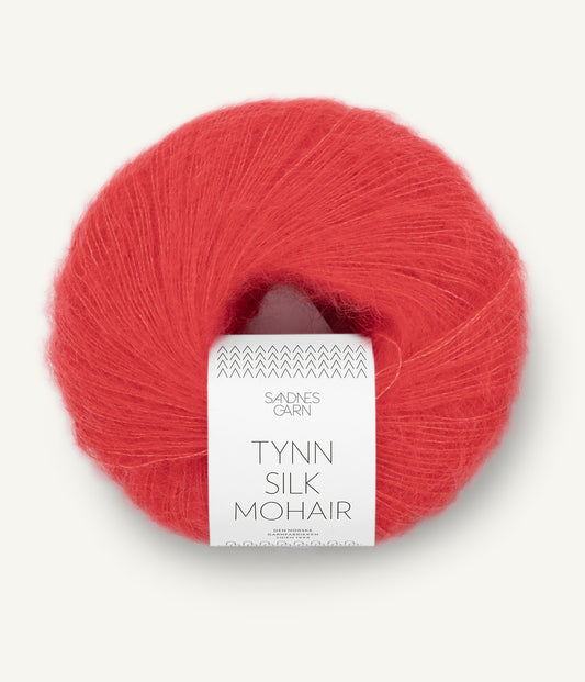 Tynn Silk Mohair Poppy