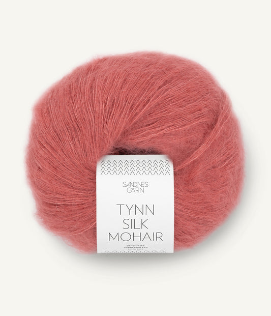 Tynn Silk Mohair Lys Sienna